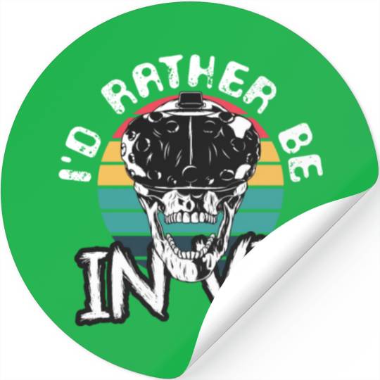 I'd Rather Be in Paradise Stickers