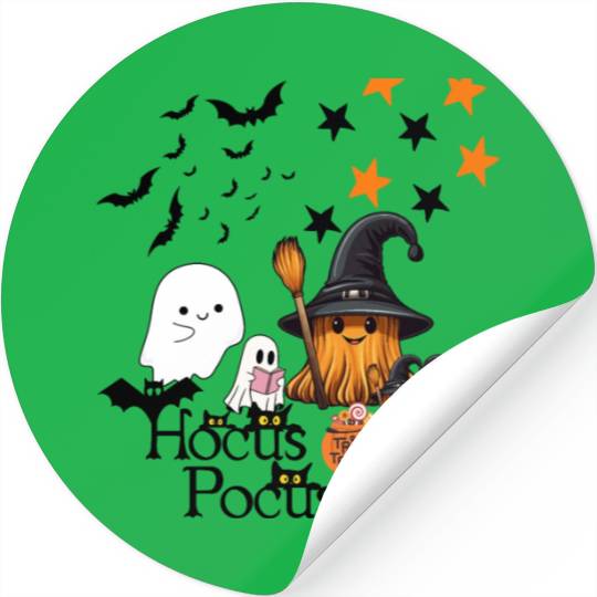 "Hocus Pocus Magic" Stickers