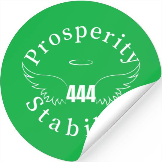 444 Angel Number Spiritual Awakening Stickers