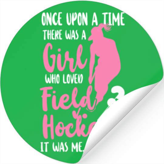 Field Hockey Once Upon A Time Stickers