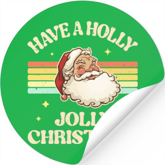 Have A Holly Jolly Christmas Stickers