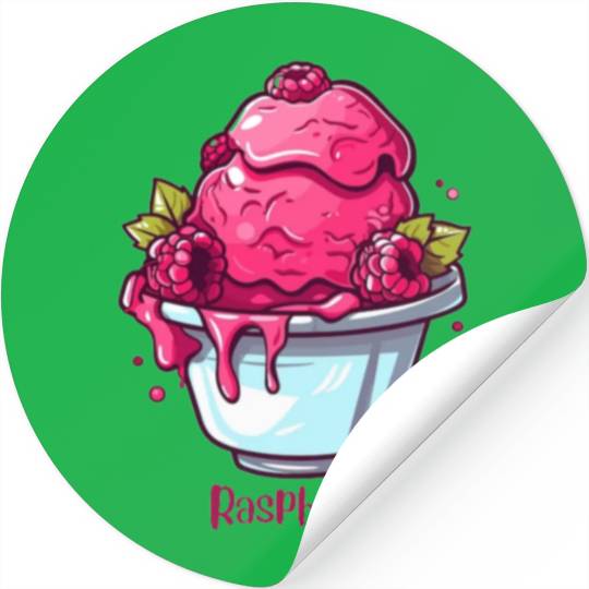 Raspberry Stickers