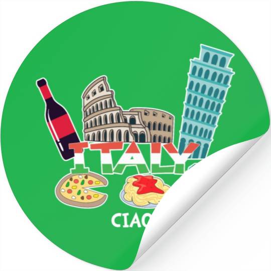 I LOVE ITALY Stickers