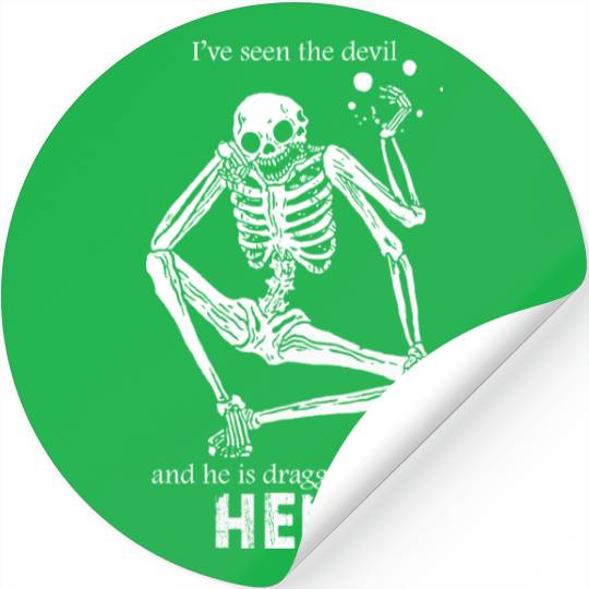 DRAG ME TO HELL DEVIL SKULL Stickers