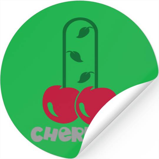 CHERRIES FUNNY Stickers