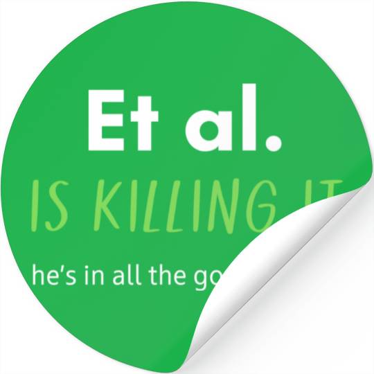 Green Et al Stickers