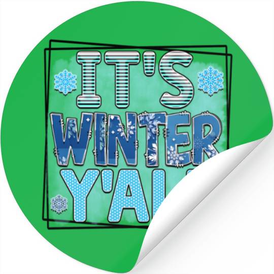 It s winter Stickers