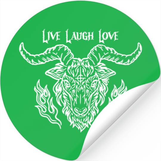 Live Laugh Love Stickers