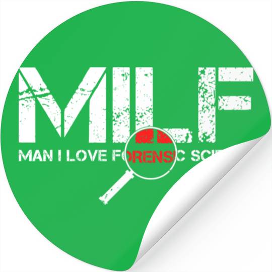 I Love Forensic Science Forensics Science Student Stickers