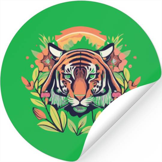 Tiger Magic Stickers