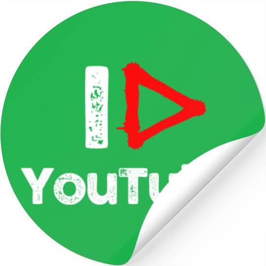I love YouTube Stickers