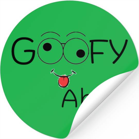 Funny Goofy Stickers