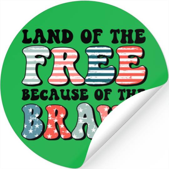 Land of the free Stickers