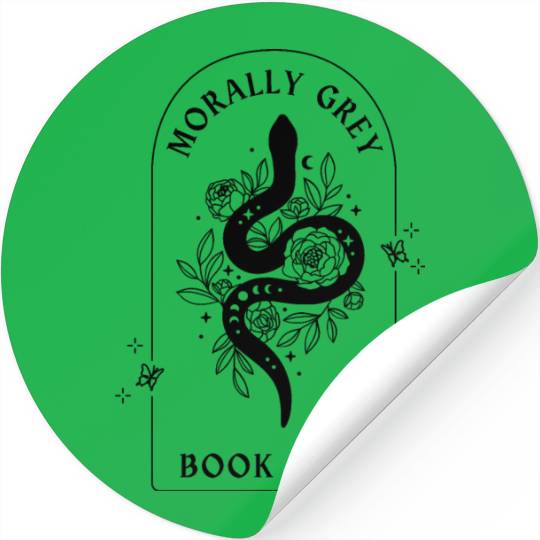 Morally grey book club Stickers