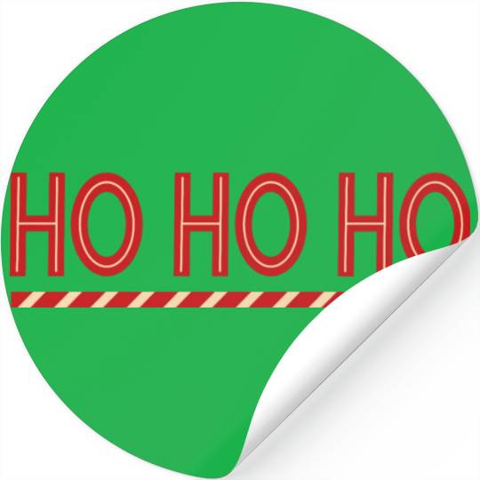Ho Ho Ho Stickers