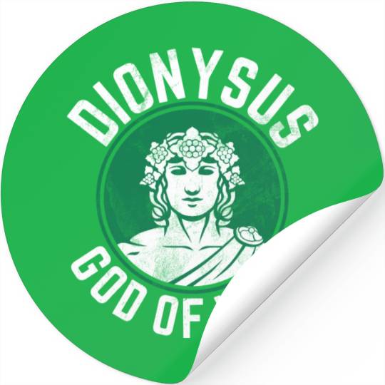 Dionysus Olympian God Of Wine Greek Mythology Stickers