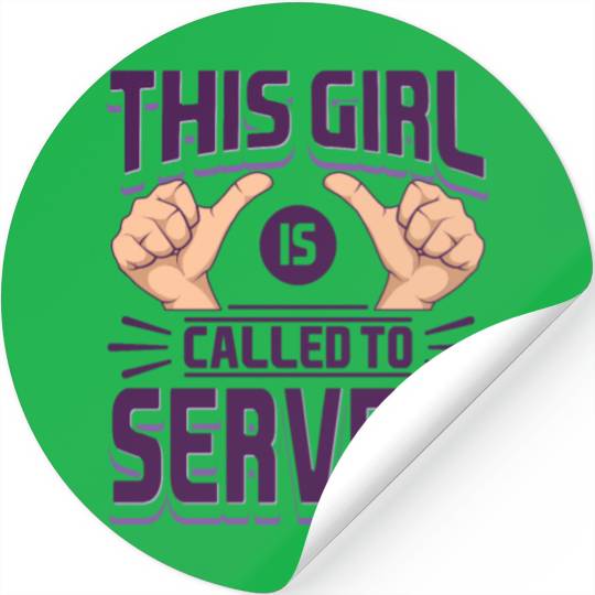 Mormon LDS Missionary This Girl is Called To Serve Stickers