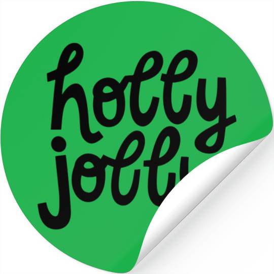 Holly Jolly Stickers
