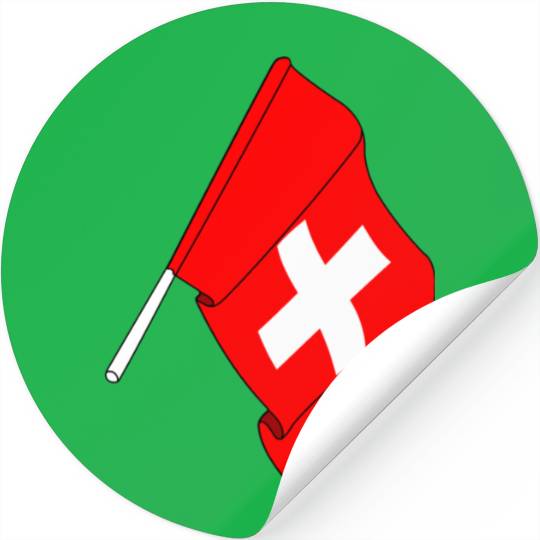 Flag of Switzerland, Stickers