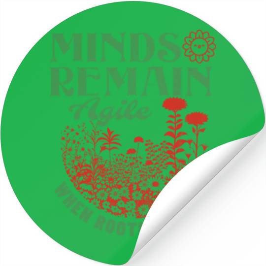 Gardening Mental Health Motivation Stickers