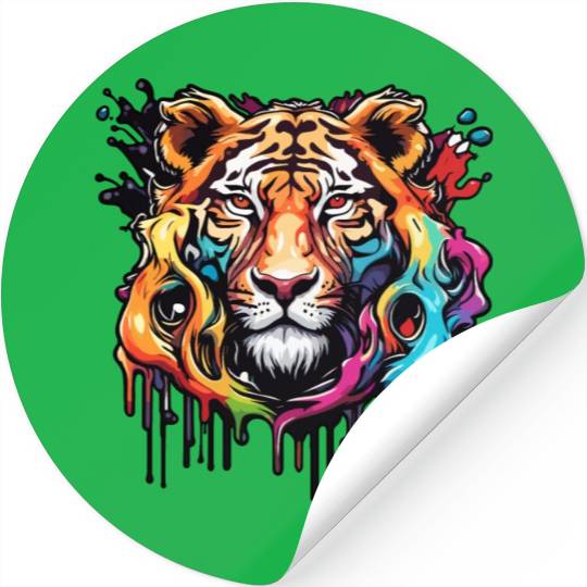 Tiger / Animal / Safari / Wild / Animal Print Stickers