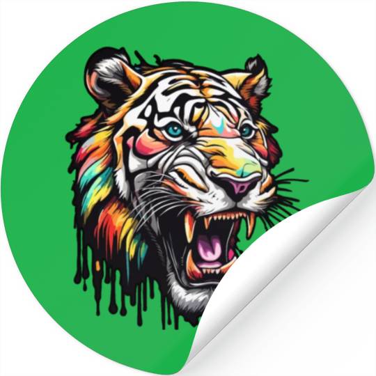 Tiger / Animal / Safari / Wild / Animal Print Stickers