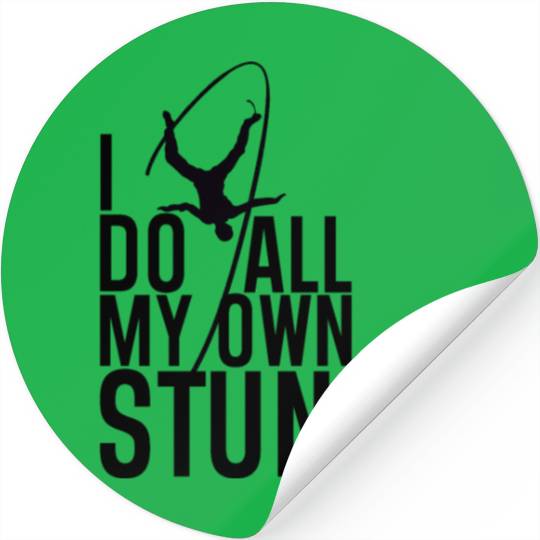 "I Do My Own Stunts" Daredevil Design Stickers