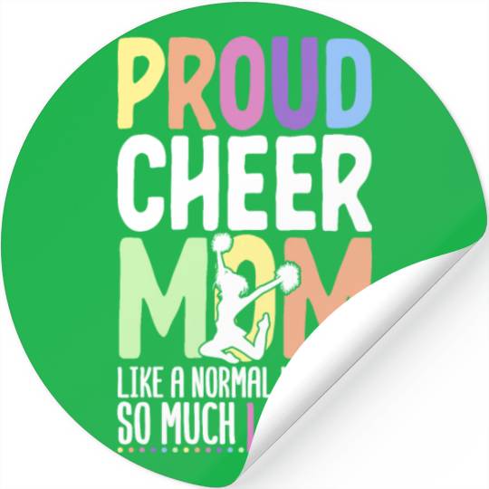 Cheerleading Cheerleader Stickers
