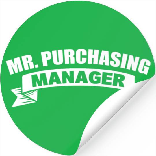 Funny Manager Supply Chain Manager Stickers