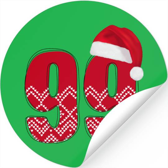 99 Christmas Number - Ninety Nine Stickers