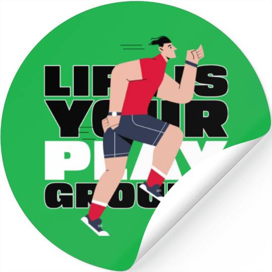 Life is Your Playground Parkour Stickers