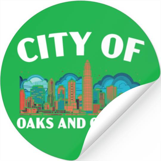 Charlotte North Carolina USA America United States Stickers