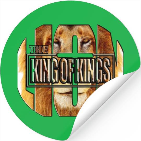 The lion of judah Stickers