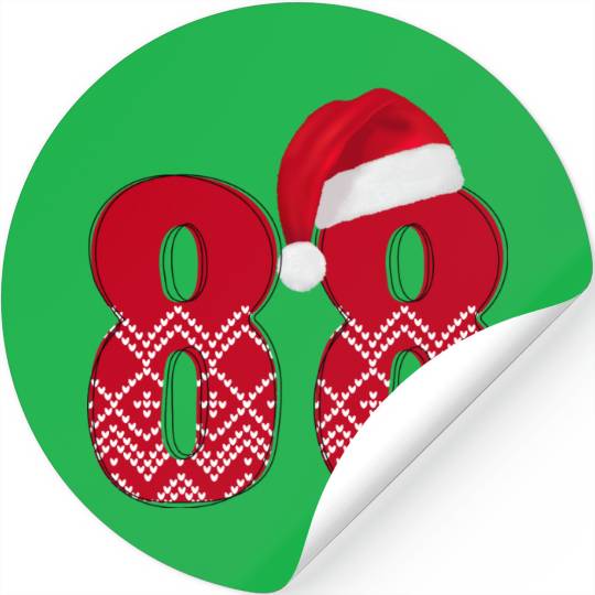 Celebrate Christmas Number 88 - Eighty-Eight Stickers