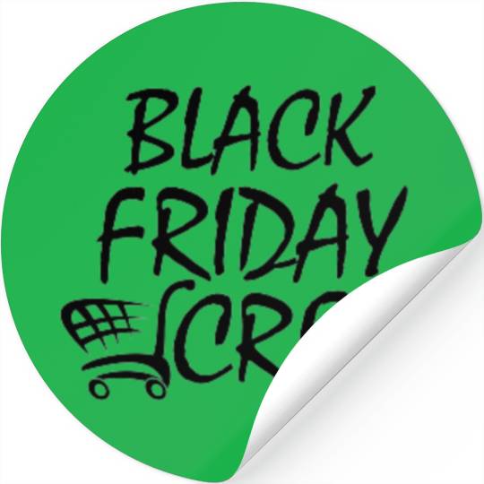 Black Friday Squad.BLACK FRIDAY CREW 2023.Shopping Stickers