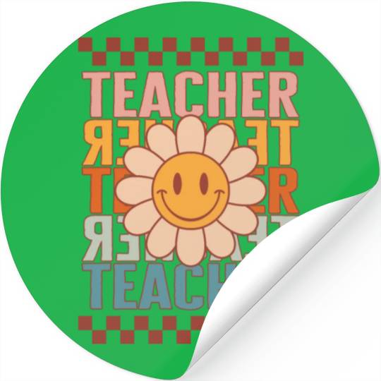 Elementary Teacher Stickers, Teacher Teacher Teacher
