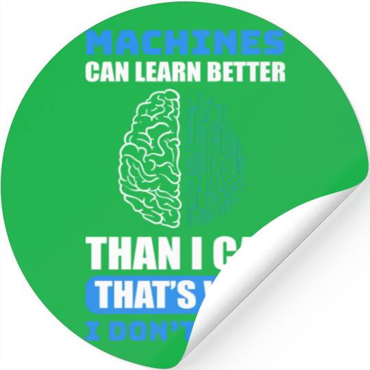 Data Computer Programmers AI Prompt Engineer Stickers