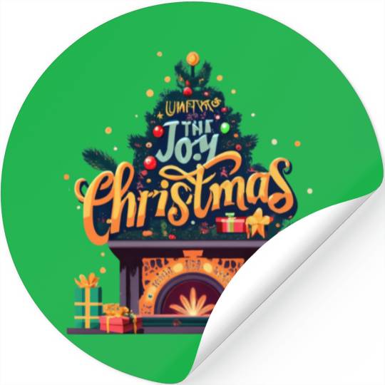 The Joy Christmas Stickers