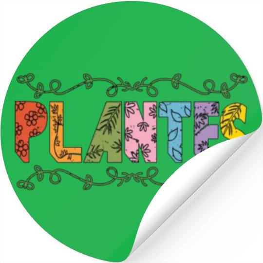 Botany Plantes Indoor Plants Botanical Gardening Stickers