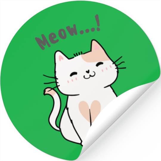 Meow....))) Stickers