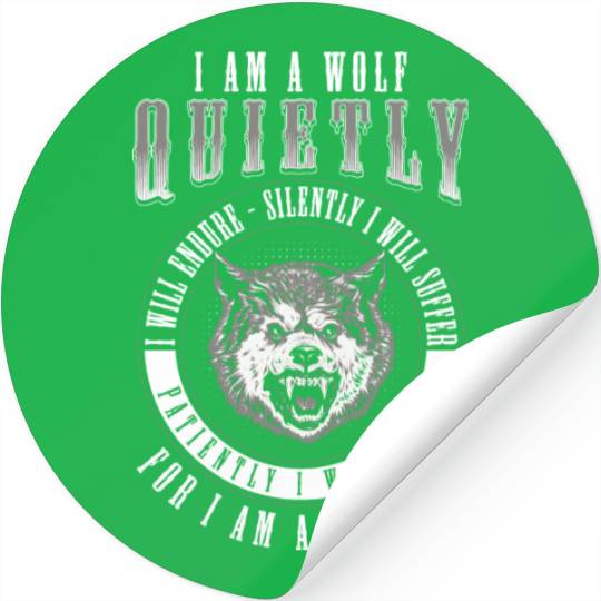 Wolves Forest Wilderness Predator Stickers