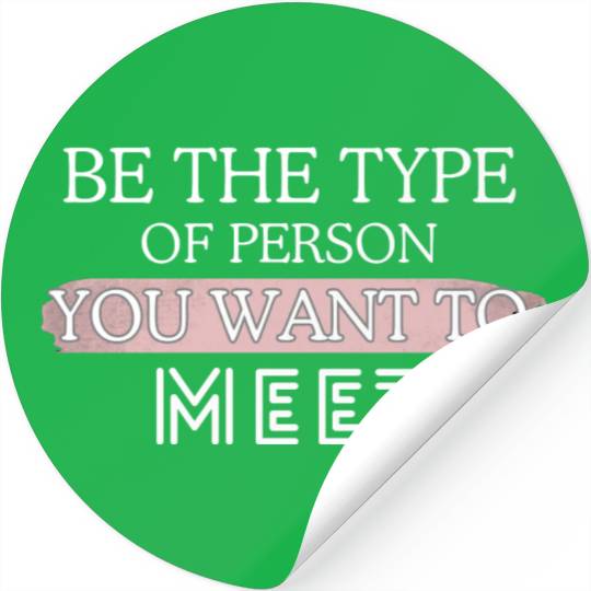 be yourself Stickers
