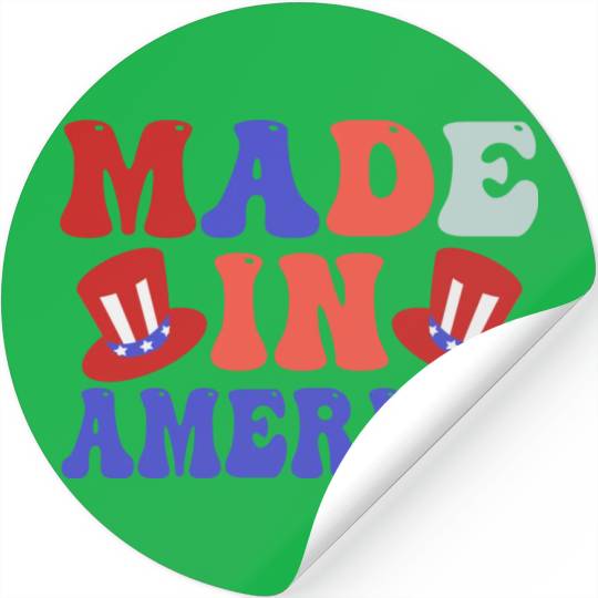 made in america Stickers