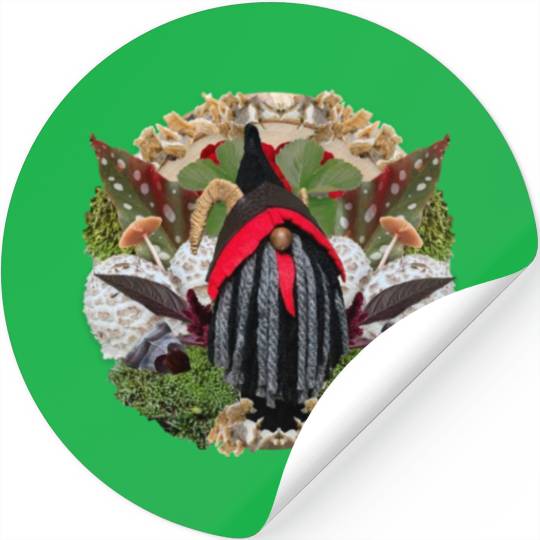 Krampus in Nature Stickers