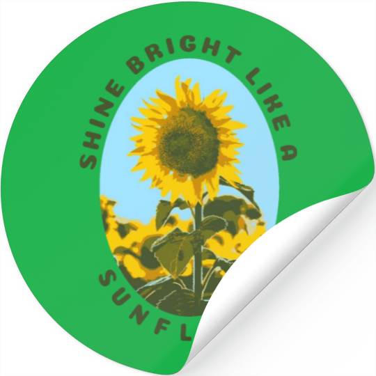 Sunflower Stickers