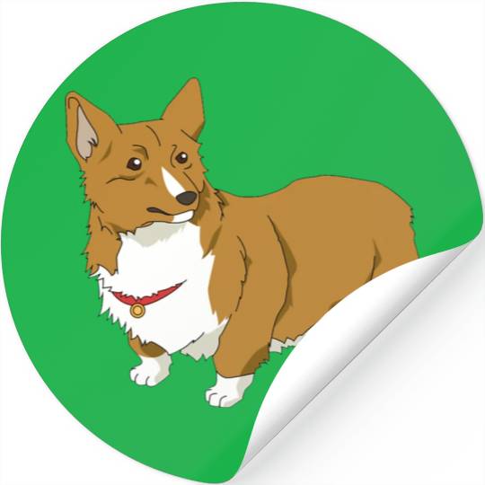 Corgi Ein Dog Stickers