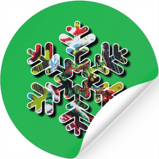 Zombie snow Stickers