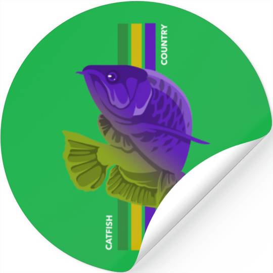 Catfish Country Stickers