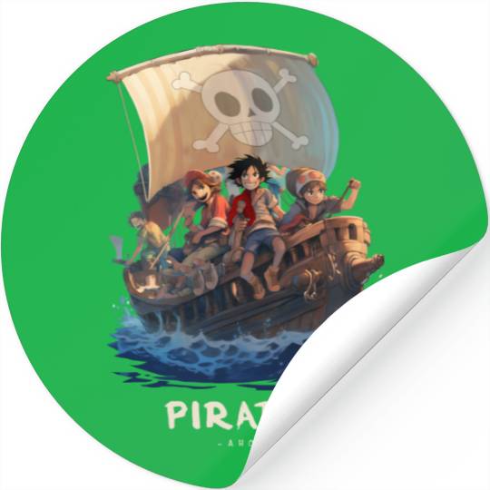 Pirate Kids' Voyage Stickers