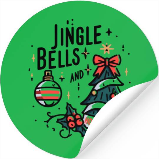 Jingle Bells and Holiday Smells Stickers